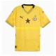 Ghana Heren Shirt met Bedrukking Uit 2024 Korte Mouw