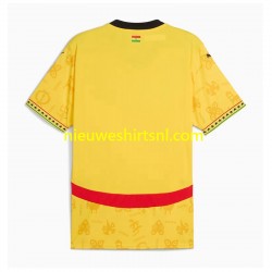 Ghana Heren Shirt met Bedrukking Uit 2024 Korte Mouw