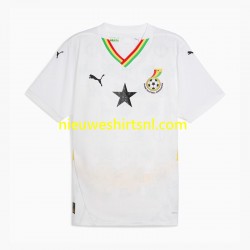 Ghana Heren Shirt met Bedrukking Thuis 2024 Korte Mouw