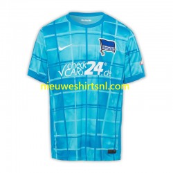 Hertha BSC Heren Shirt met Bedrukking Derde 2024-2025 Korte Mouw