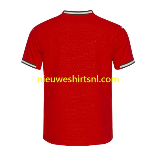 Portugal Heren Shirt met Bedrukking Thuis 2025 Korte Mouw