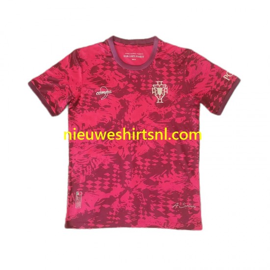 Portugal Heren Shirt met Bedrukking Special Edition Thuis Korte Mouw