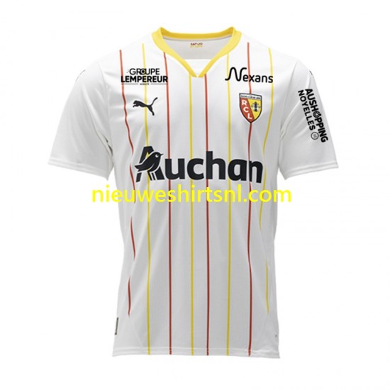RC Lens Heren Shirt met Bedrukking Derde 2024-2025 Korte Mouw