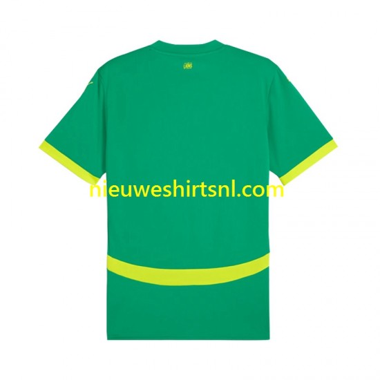 Senegal Heren Shirt met Bedrukking Uit 2025 Korte Mouw