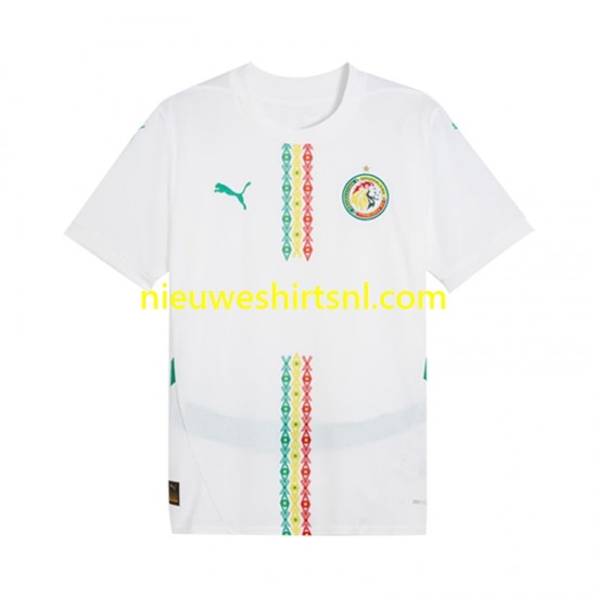 Senegal Heren Shirt met Bedrukking Thuis 2025 Korte Mouw