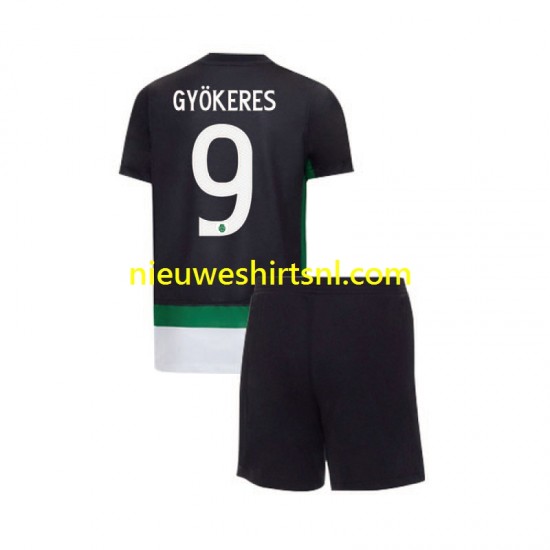 Sporting CP Kind Shirt met Bedrukking Gyokeres 9 Thuis 2024-2025 Korte Mouw