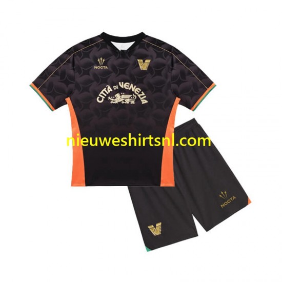 Venezia Kind Shirt met Bedrukking Thuis 2024-2025 Korte Mouw