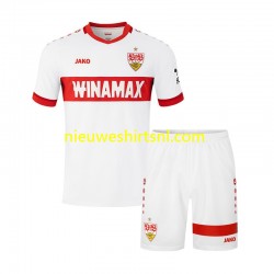 VfB Stuttgart Kind Shirt met Bedrukking Thuis 2024-2025 Korte Mouw