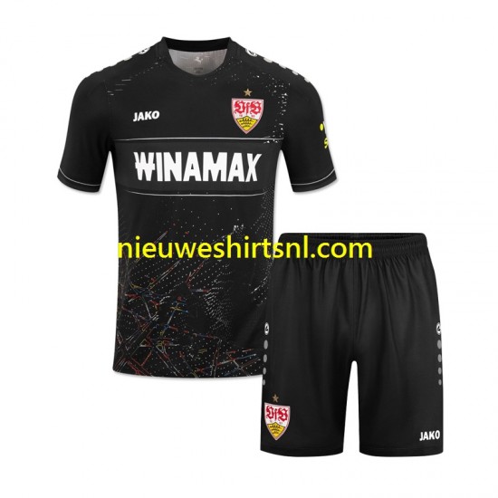 VfB Stuttgart Kind Shirt met Bedrukking Derde 2024-2025 Korte Mouw