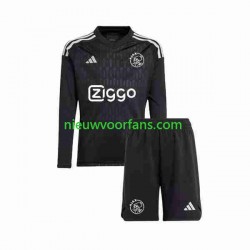 AFC Ajax Kind Shirt met Bedrukking Doelman Derde 2023-2024 Lange Mouw