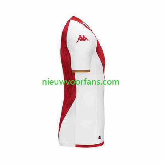 AS Monaco Heren Shirt met Bedrukking Thuis 2023-2024 Korte Mouw