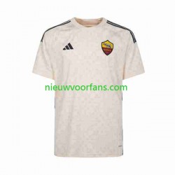 AS Roma Heren Shirt met Bedrukking Uit 2023-2024 Korte Mouw