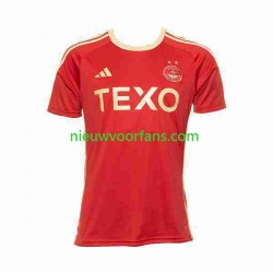Aberdeen Heren Shirt met Bedrukking Thuis 2023-2024 Korte Mouw