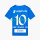 Heren Shirt met Bedrukking Al Hilal Neymar JR 10 Thuis 2023-2024 Korte Mouw