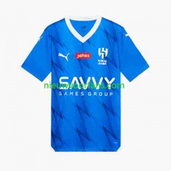 Heren Shirt met Bedrukking Al Hilal Neymar JR 10 Thuis 2023-2024 Korte Mouw