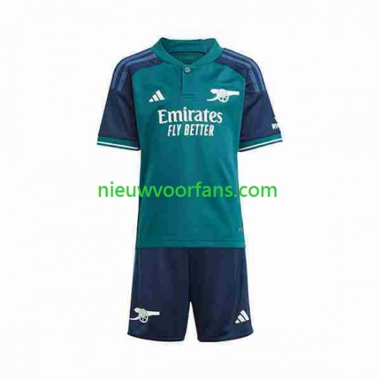 Arsenal Kind Shirt met Bedrukking Derde 2023-2024 Korte Mouw