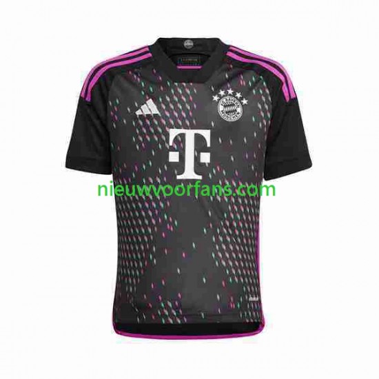 FC Bayern München Heren Shirt met Bedrukking Uit 2023-2024 Korte Mouw