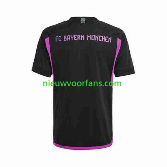 FC Bayern München Heren Shirt met Bedrukking Uit 2023-2024 Korte Mouw