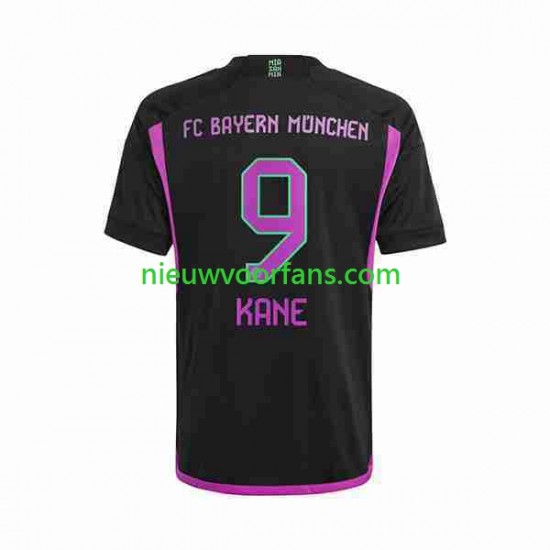 FC Bayern München Heren Shirt met Bedrukking Harry Kane 9 Uit 2023-2024 Korte Mouw
