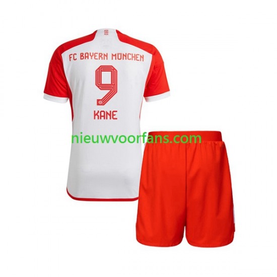 FC Bayern München Kind Shirt met Bedrukking Harry Kane 9 Thuis 2023-2024 Korte Mouw