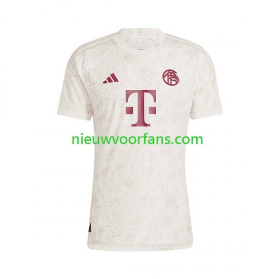 FC Bayern München Heren Shirt met Bedrukking Derde 2023-2024 Korte Mouw