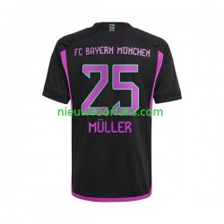 FC Bayern München Heren Shirt met Bedrukking Thomas Muller 25 Uit 2023-2024 Korte Mouw