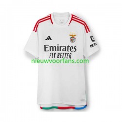 Benfica Heren Shirt met Bedrukking Derde 2023-2024 Korte Mouw