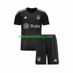 Besiktas Kind Shirt met Bedrukking Doelman Thuis 2023-2024 Korte Mouw