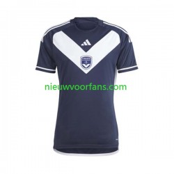 Bordeaux Heren Shirt met Bedrukking Thuis 2023-2024 Korte Mouw
