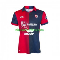 Cagliari Heren Shirt met Bedrukking Thuis 2023-2024 Korte Mouw