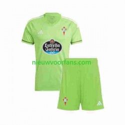Celta de Vigo Kind Shirt met Bedrukking Doelman Thuis 2023-2024 Korte Mouw