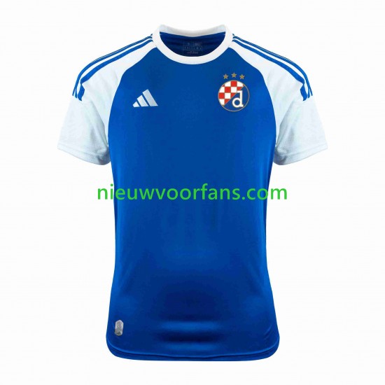 Dinamo Zagreb Heren Shirt met Bedrukking Thuis 2023-2024 Korte Mouw