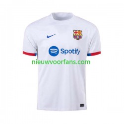 FC Barcelona Heren Shirt met Bedrukking Uit 2023-2024 Korte Mouw