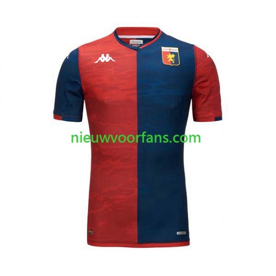 Genoa Heren Shirt met Bedrukking Thuis 2023-2024 Korte Mouw