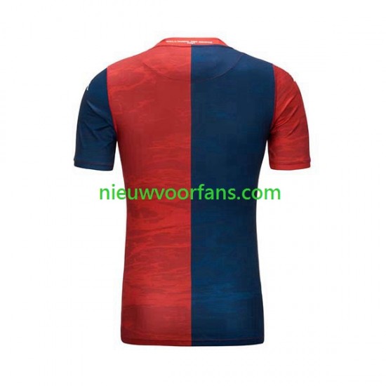 Genoa Heren Shirt met Bedrukking Thuis 2023-2024 Korte Mouw