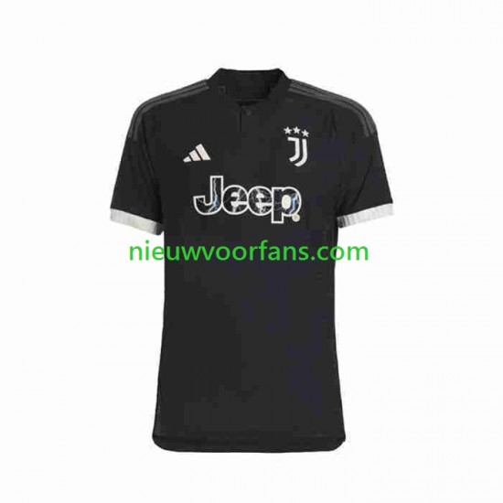 Juventus Heren Shirt met Bedrukking Derde 2023-2024 Korte Mouw