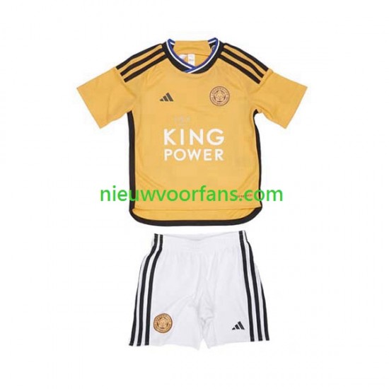 Leicester City Kind Shirt met Bedrukking Derde 2023-2024 Korte Mouw