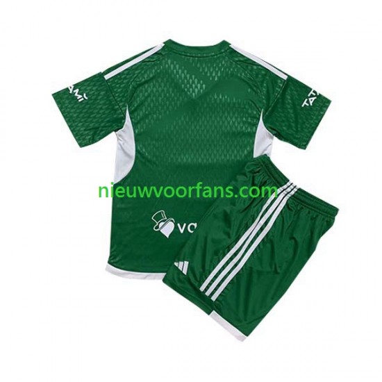 Maccabi Haifa Kind Shirt met Bedrukking Thuis 2023-2024 Korte Mouw