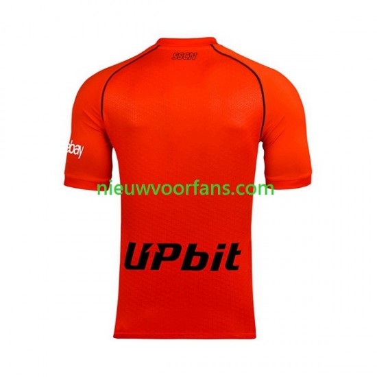 Napoli Heren Shirt met Bedrukking Doelman Thuis 2023-2024 Korte Mouw