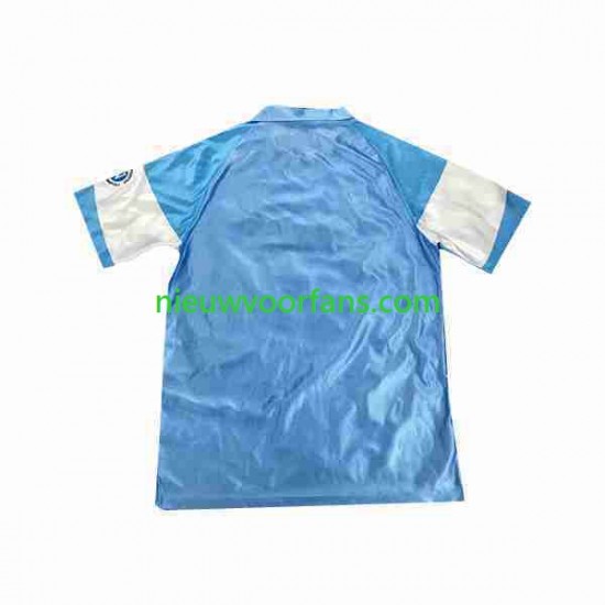Napoli Heren Shirt met Bedrukking Special 1990 1991 Retro Thuis Korte Mouw