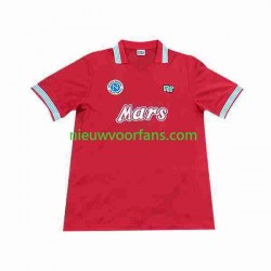 Napoli Heren Shirt met Bedrukking 1988 1989 Retro Derde Korte Mouw
