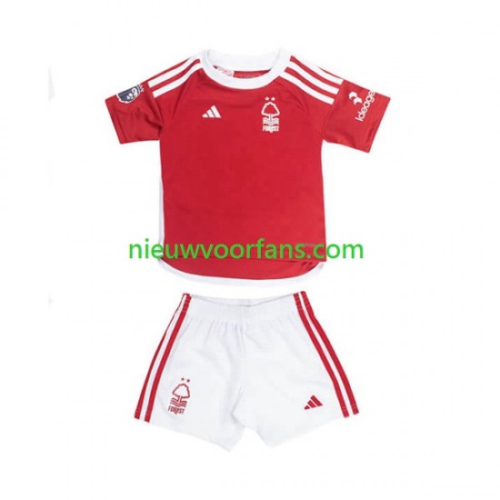 Nottingham Forest Kind Shirt met Bedrukking Thuis 2023-2024 Korte Mouw