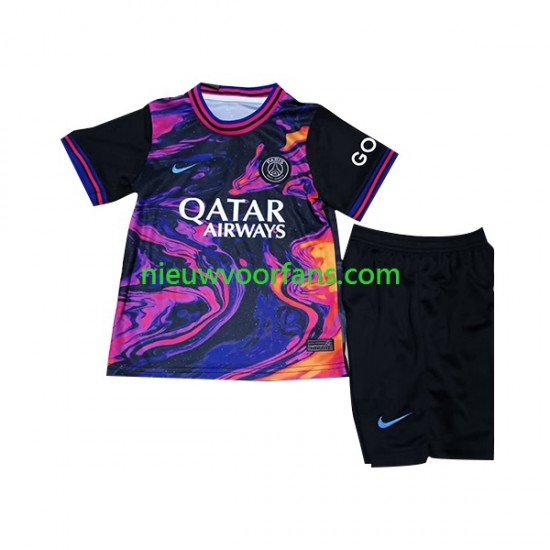 Paris Saint-Germain Kind Shirt met Bedrukking Special Thuis 2023-2024 Korte Mouw