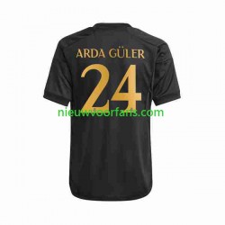 Real Madrid Heren Shirt met Bedrukking Arda Guler 24 Derde 2023-2024 Korte Mouw