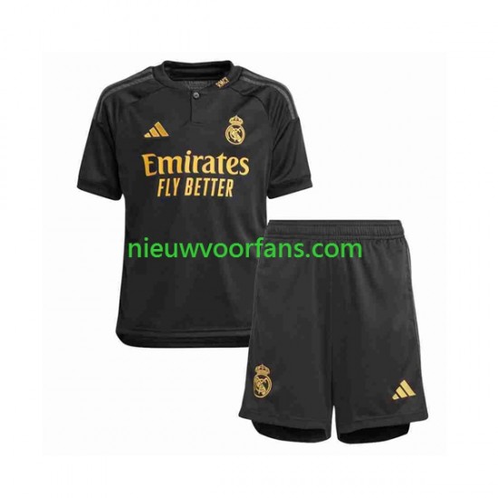 Real Madrid Kind Shirt met Bedrukking Derde 2023-2024 Korte Mouw