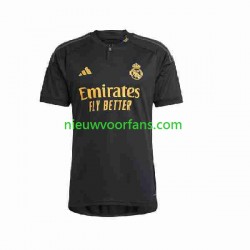 Real Madrid Heren Shirt met Bedrukking Derde 2023-2024 Korte Mouw