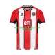 Sheffield United Heren Shirt met Bedrukking Thuis 2023-2024 Korte Mouw