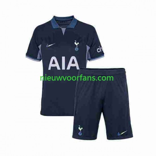Tottenham Hotspur Kind Shirt met Bedrukking Uit 2023-2024 Korte Mouw