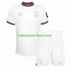 West Ham United Kind Shirt met Bedrukking Uit 2023-2024 Korte Mouw