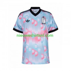 België Heren Shirt met Bedrukking Uit WK 2026 Korte Mouw